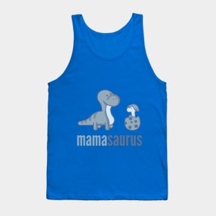 Mamasaurus Shirt Dinosaur Family Shirt Set Tank Top